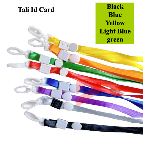 

Gantungan ID Card / Tali Id Card / Tali Badge ID Nylon Hook Plastik Spring Combo / Strap ID Card