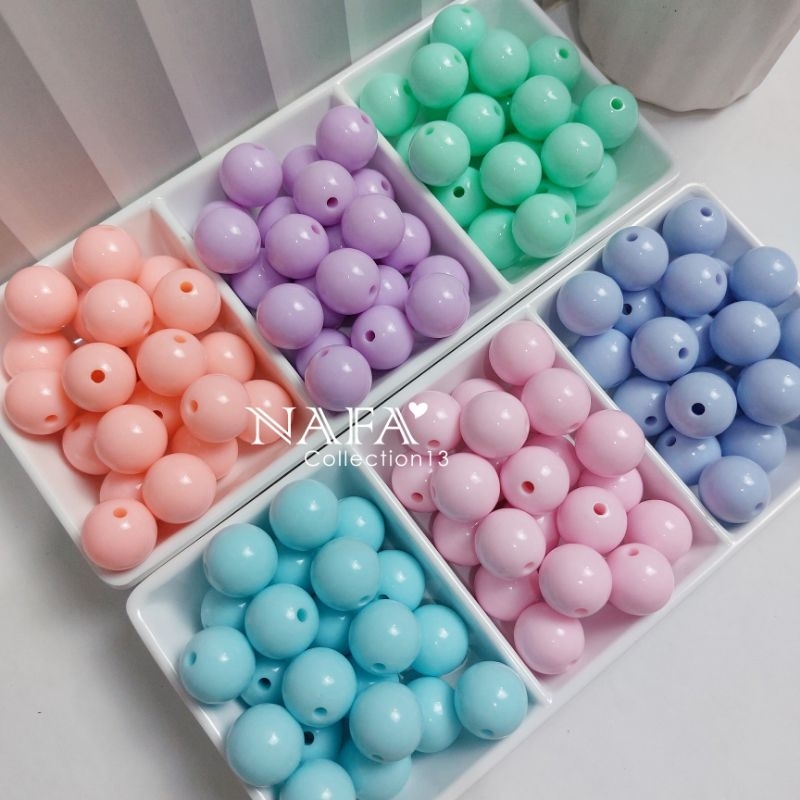 (10pcs) Mote Susu Bulat 16mm