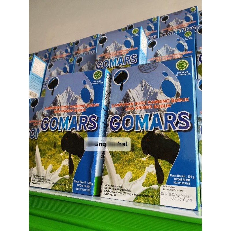 

Susu Etawa GOMARS Terapi Nyeri Sendi Asam Urat Paru Paru Osteoporosis (Anak-Lansia)