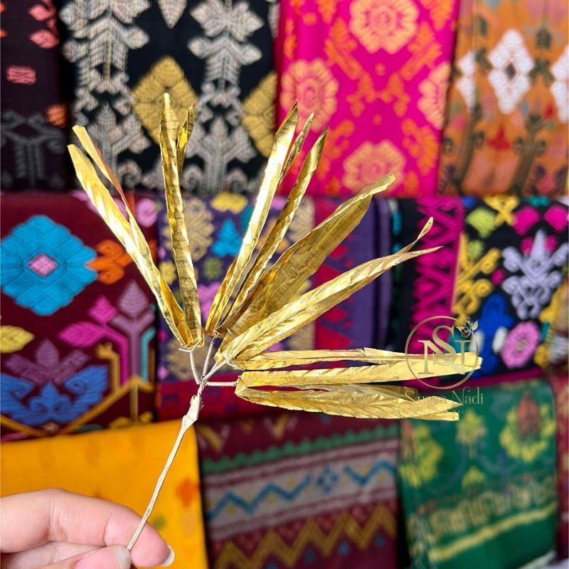 Bunga cucuk bali tanggung | bunga tusuk emas | kembang goyang semanggi | cucuk sandat emas