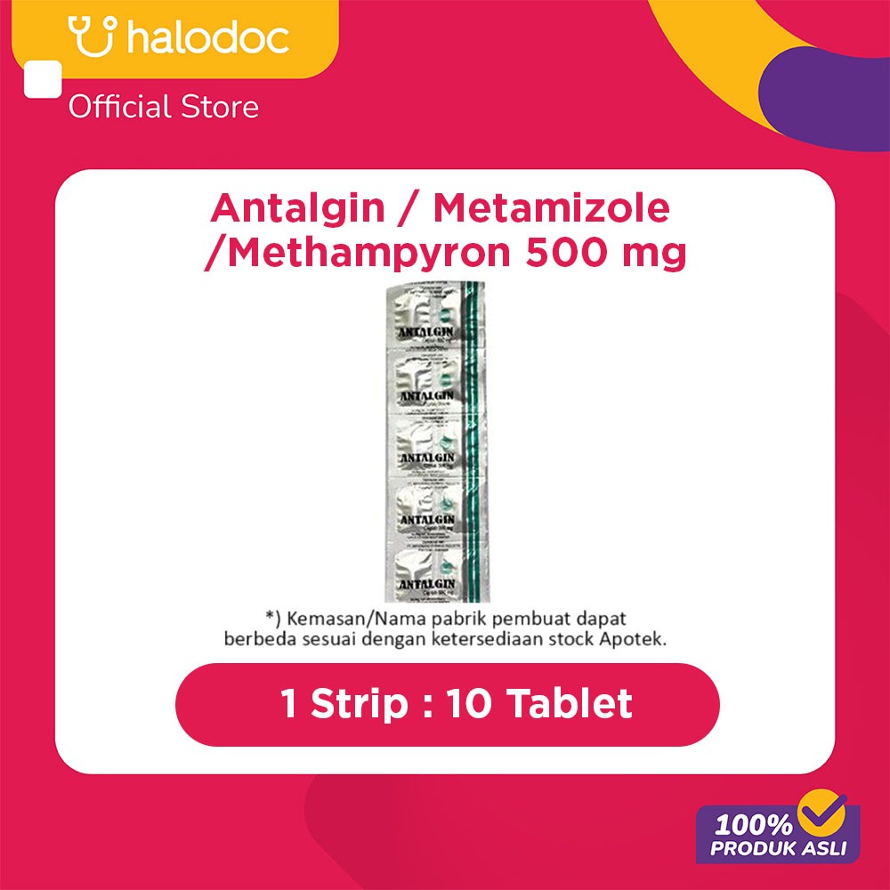 Antalgin / Metamizole / Methampyron 500 mg 10 Tablet