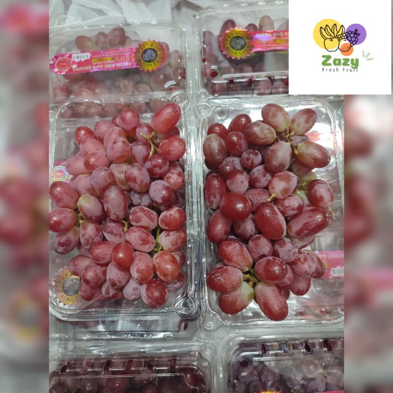 

ANGGUR IMPORT CRIMSON PACK/500GR MANIS, GARING
