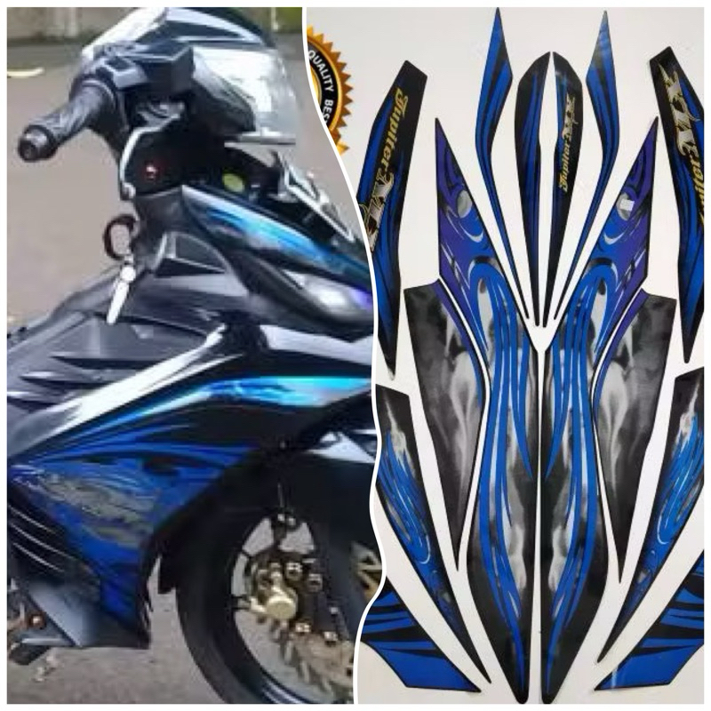 STIKER STRIPING POLET BODY YAMAHA JUPITER MX 135 2011