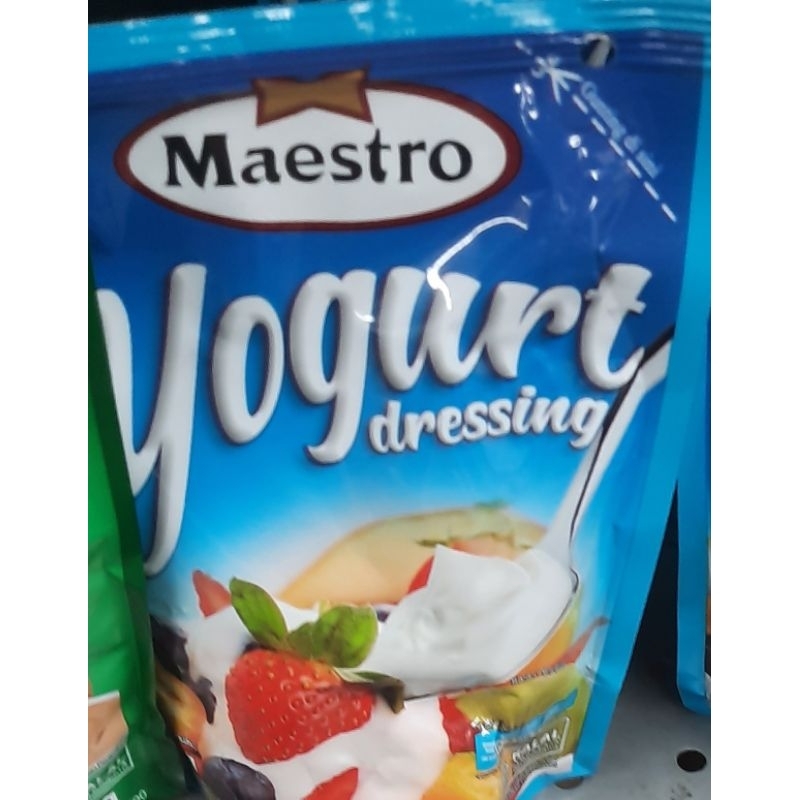 

Maestro Yogurt Dressing 180gr Salad Buah