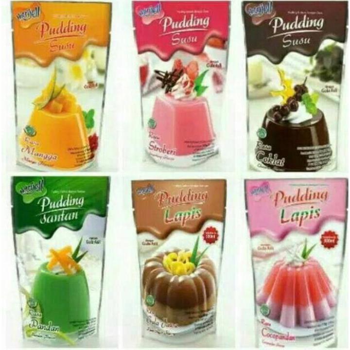 

Nutrijell Pudding Susu Lapis Instan 130gr