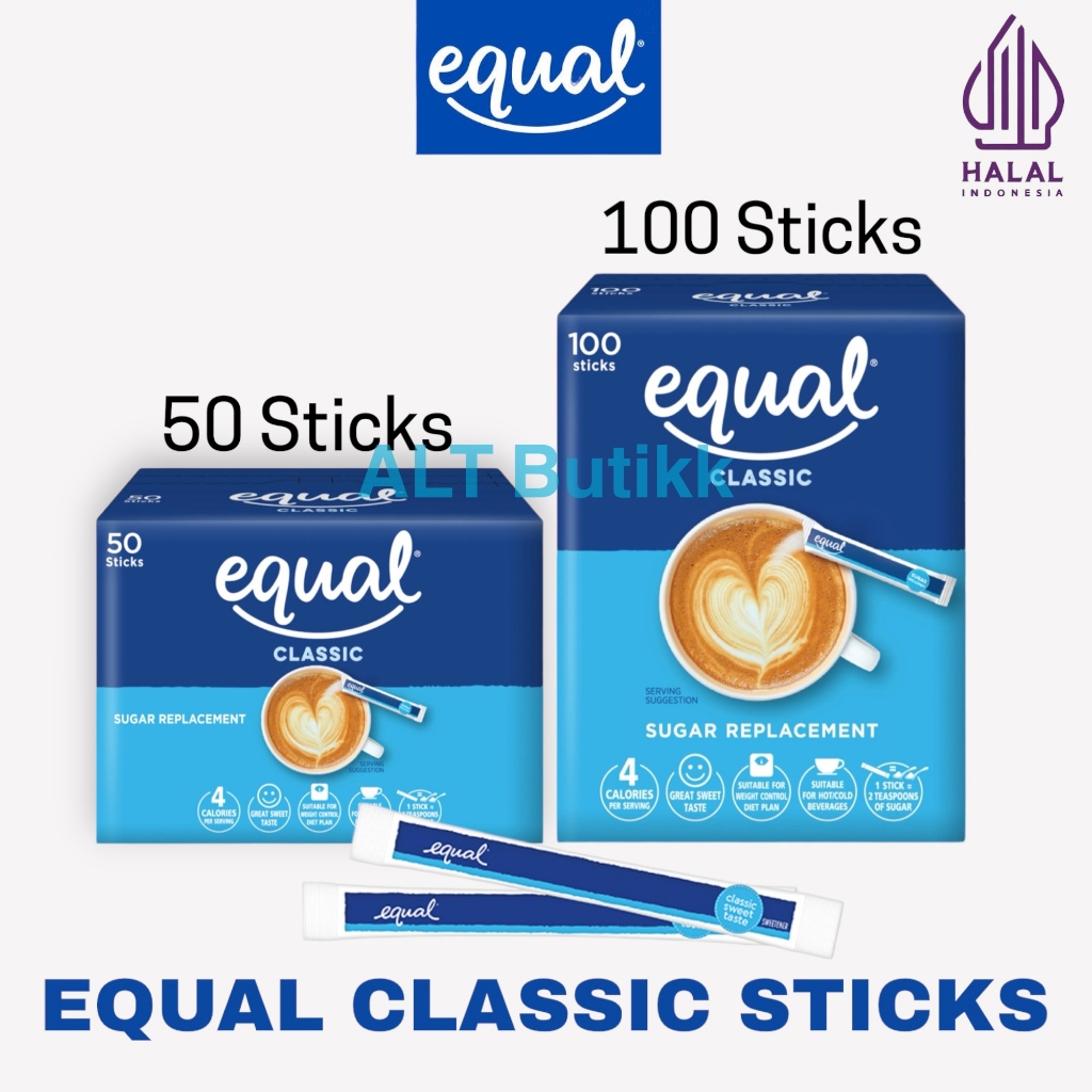 

EQUAL CLASSIC SWEETENER | PEMANIS / GULA ZERO CALORIE | SUGAR SUBSTITUTE