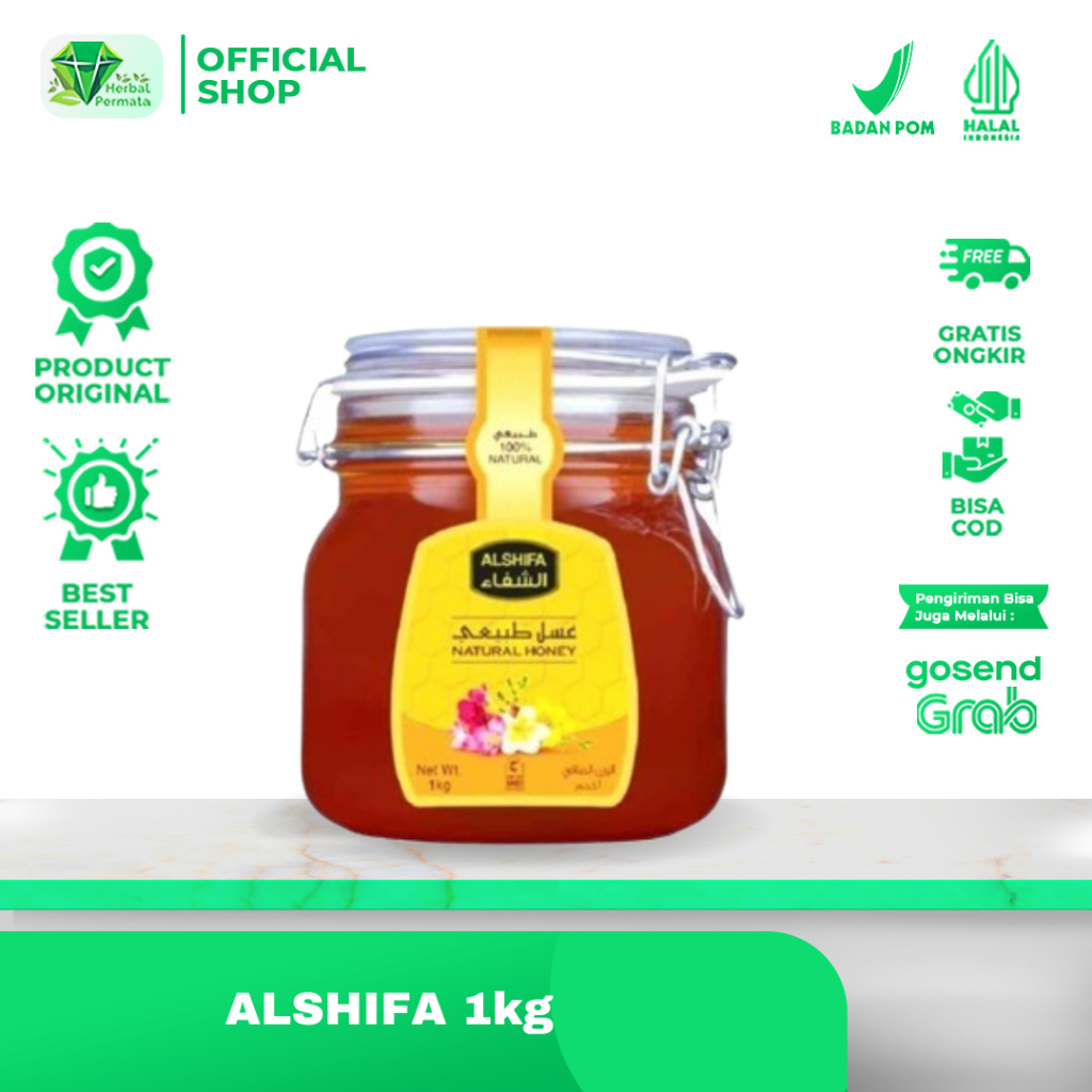 

Madu Alshifa - Meningkatkan Nafsu Makan - 1 KG Kawat