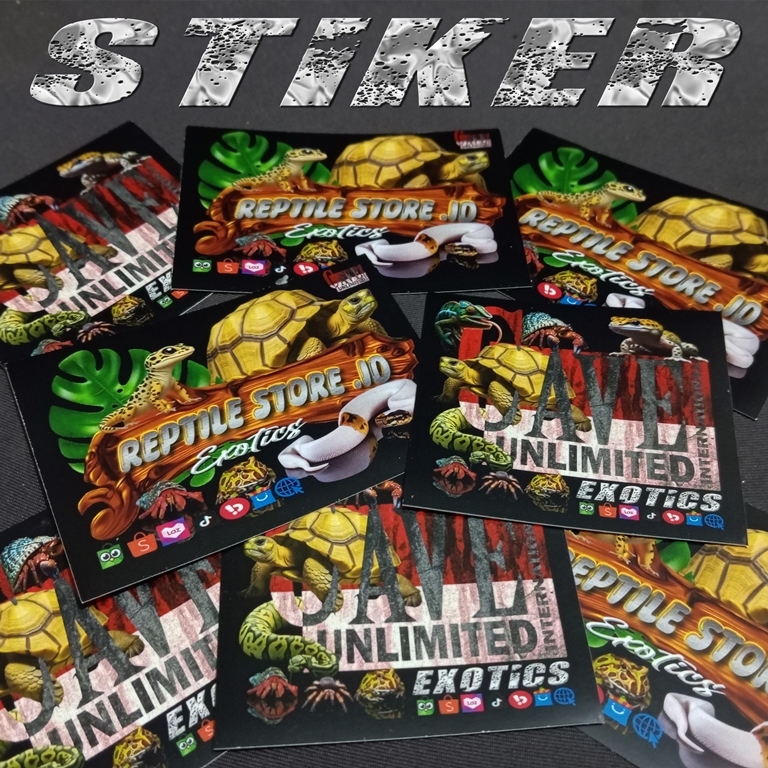 

stiker reptile store.id caveunlimited hadiah minimal pembelian