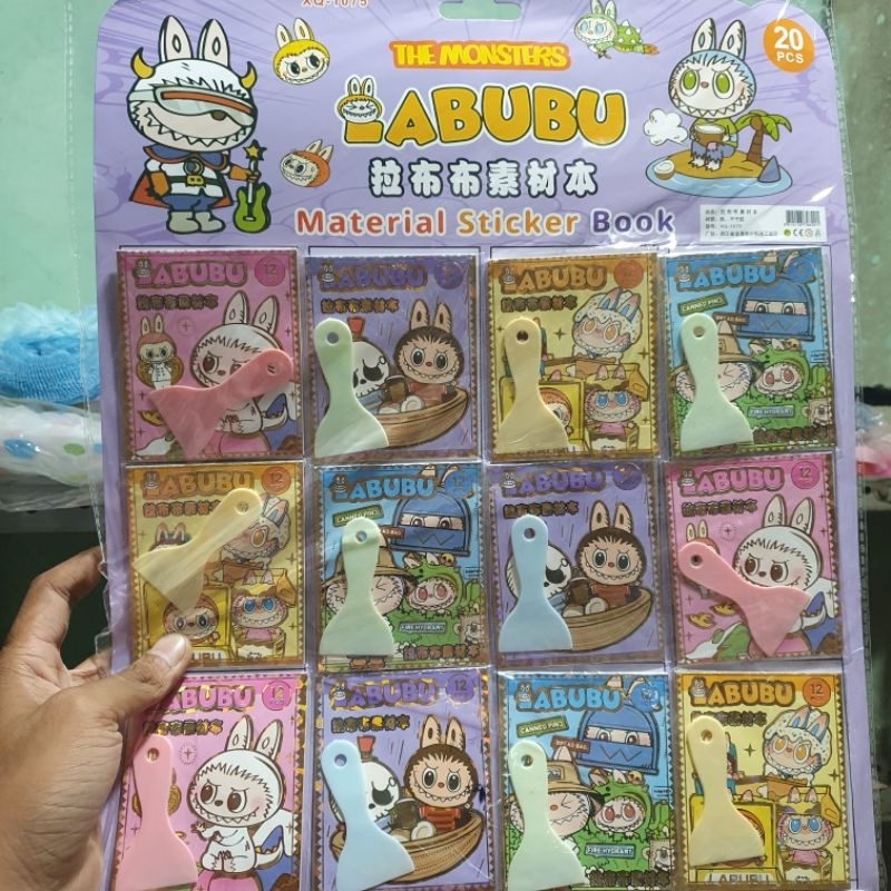 

STIKER BUKU LABU LABU ISI 20PCS PLUS SENDOK STIKER MAINAN EDUKASI STIKER TEMPEL BONGKAR PASAR VIRAL LABU LABU STIKER BOOK TERBARU