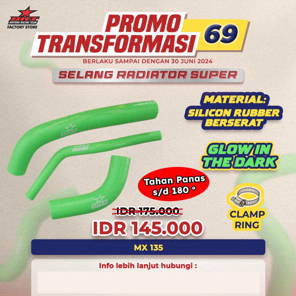 Harga Radiator MX 135 Racing Terbaru Mei 2026 | BigGo Indonesia