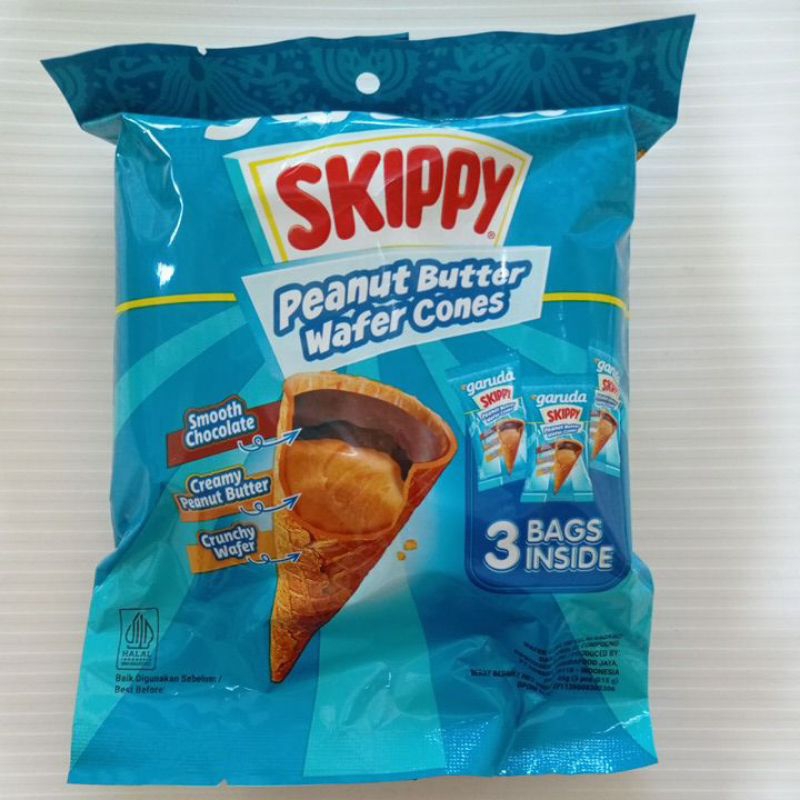 

GARUDA SKIPPY PEANUT BUTTER WAFER CONES