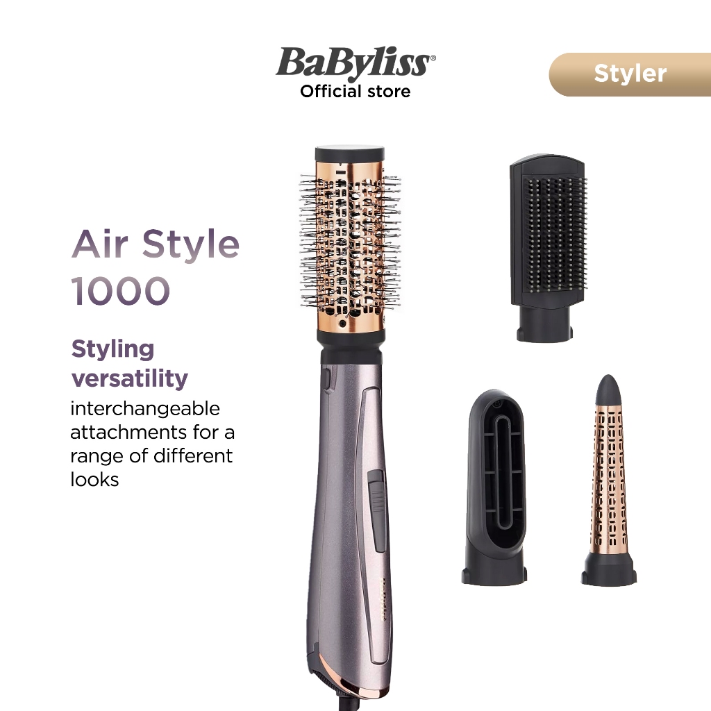 BaByliss BL2136U Pengering Rambut Hitam 2000W dengan Teknologi Ion Negatif dan Fitur Overheat Protection