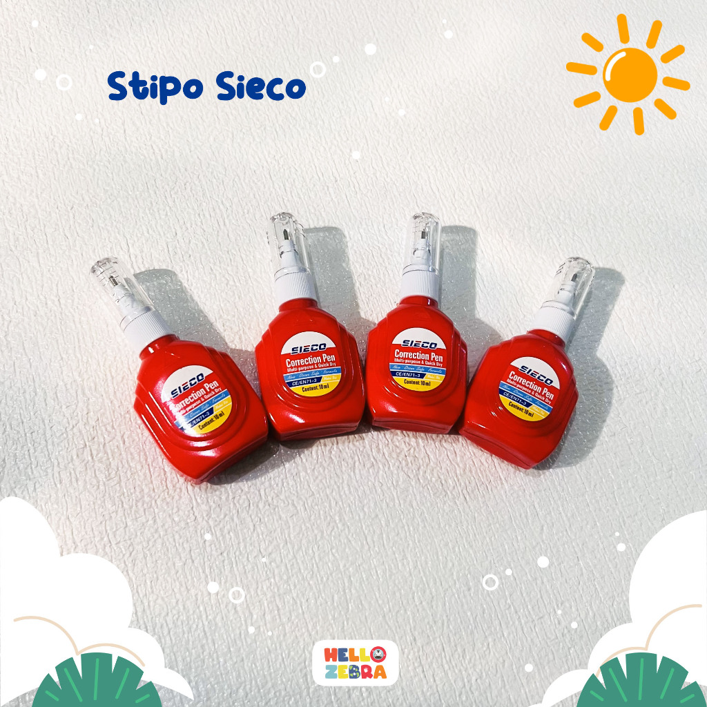 

Correction Pen / Stipo Cair / Tipe X / correction fluid merk SIECO 395