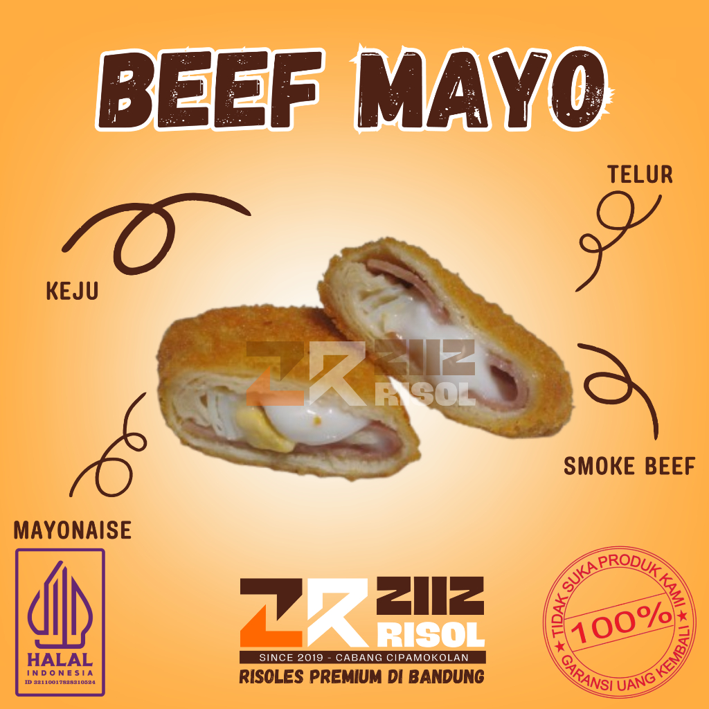 

Risol Beef Mayo - Risoles Premium Frozen Food