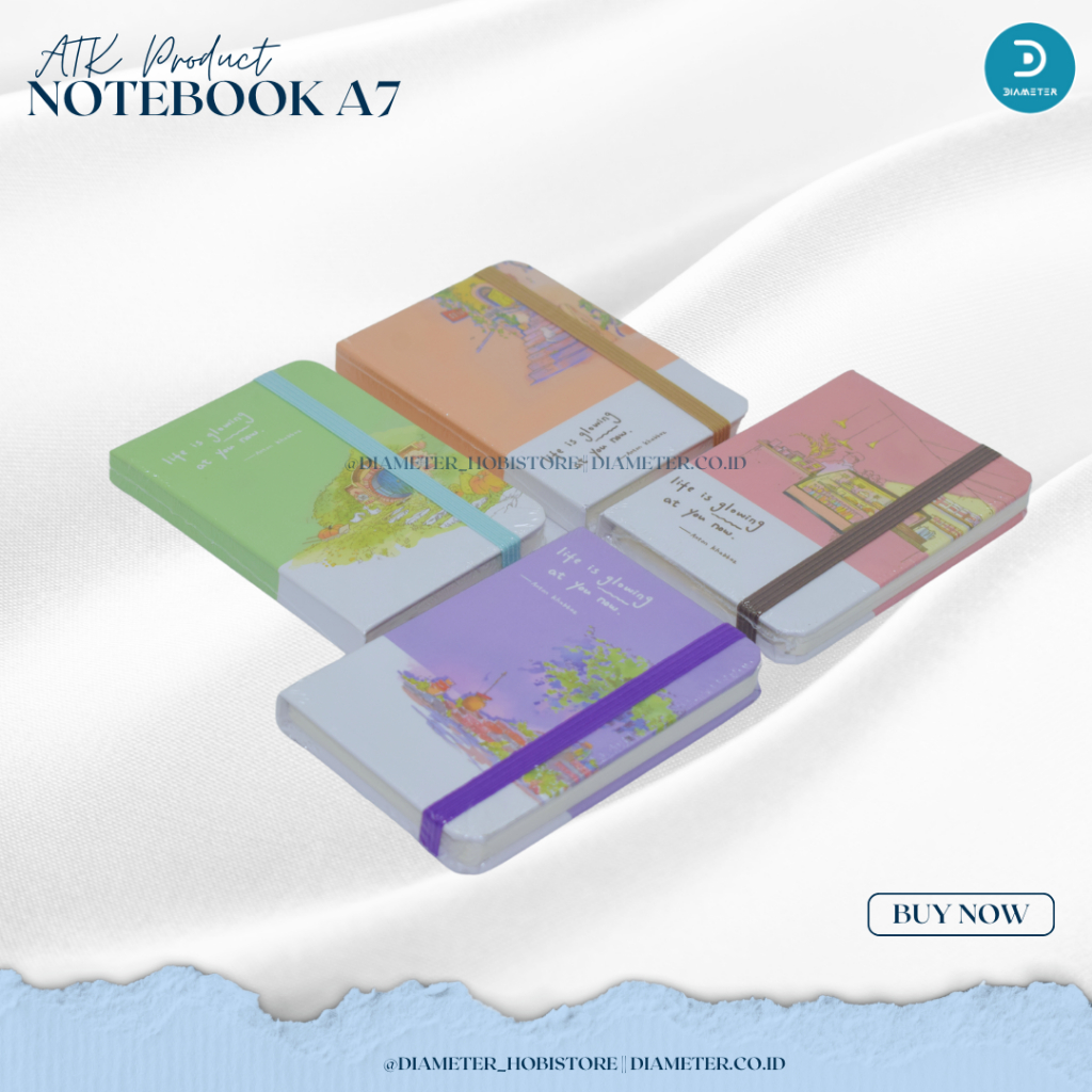 

Notebook A7 / bukuA7/ Buku Tulis / Buku Catatan MIni Kecil Pocket