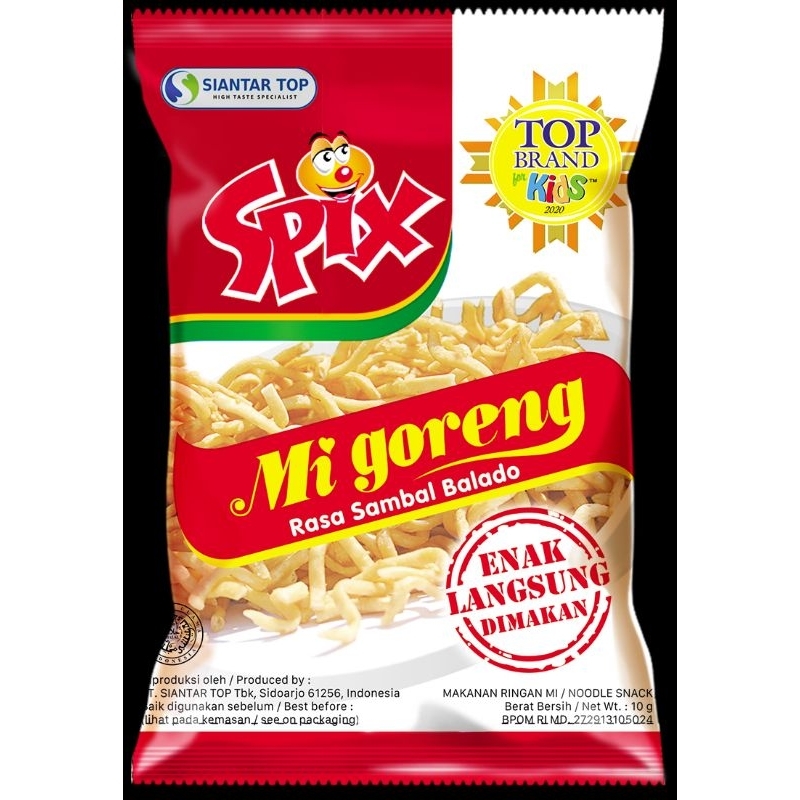 

SPIX MIE GORENG RASA SAMBAL BALADO