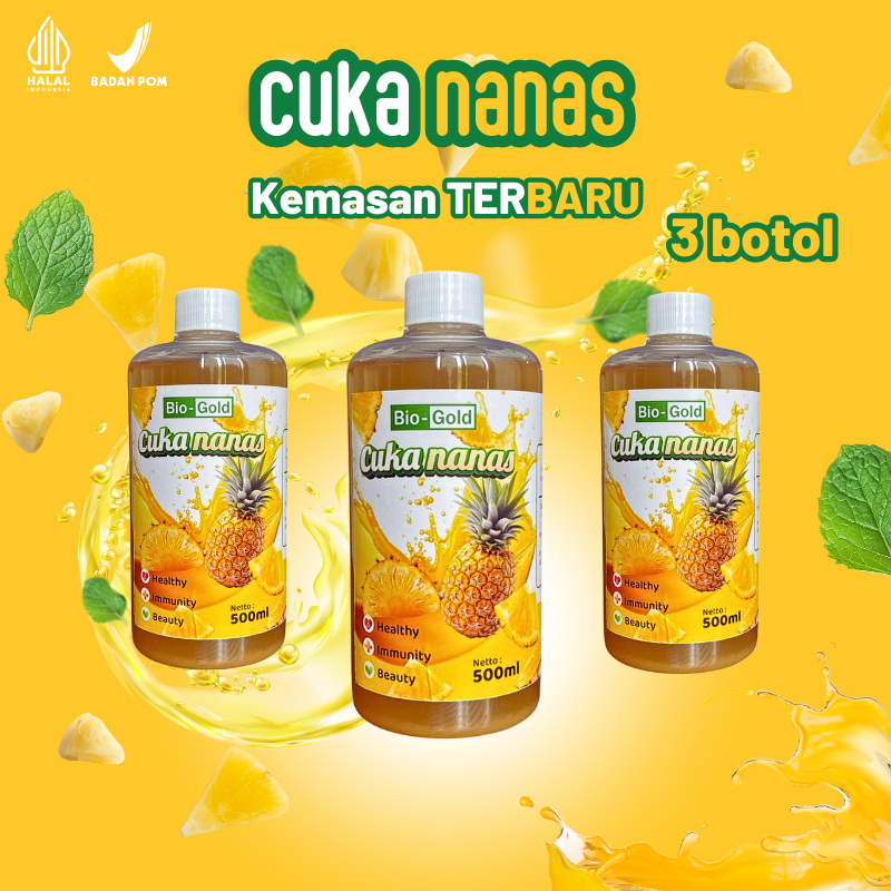 

Beli 3 Lebih Banyak Cuka Nanas Untuk Kontrol Gula Darah BPOM