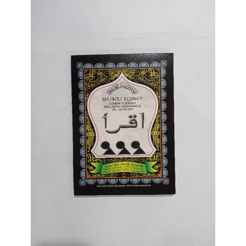 

Buku iqra' besar satu sampai enam