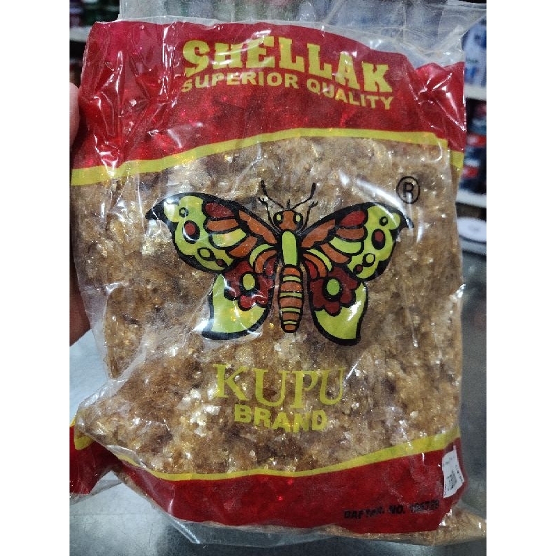 Serlak Emping /Sirlak /Shellac /Sherlak 500g Kupu Kupu