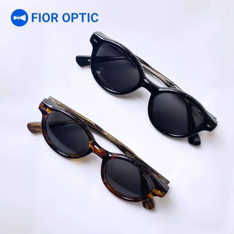 Fior Optic - Sunglasses Kacamata Hitam 58916  Laki-laki Perempuan (Bisa ganti Lensa Anti Radiasi / A