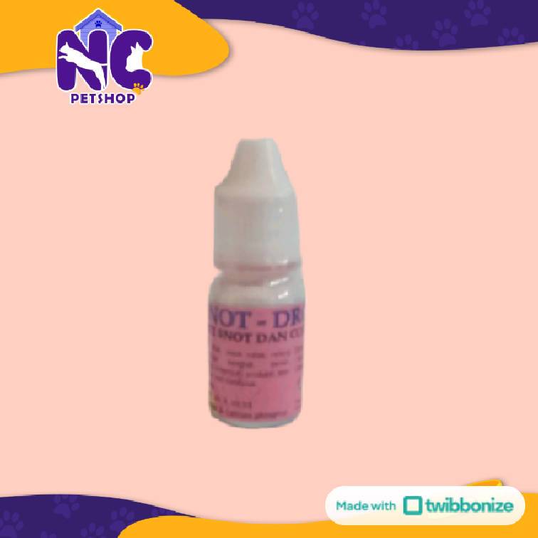 SNOT DROP 10ML - Obat anti snot coryza pilek bersin sesak nafas pada merpati