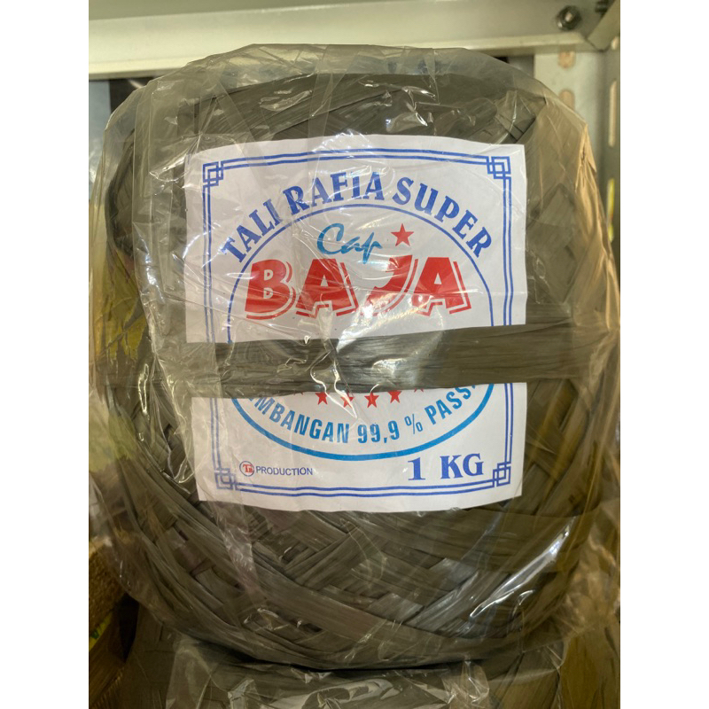 

Tali Rafia/Tali Plastik Hitam 1kg