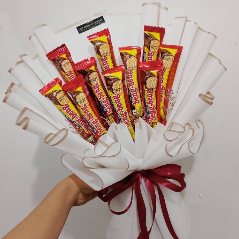 

Buket Beng Beng hadiah wisuda kado ultah unik