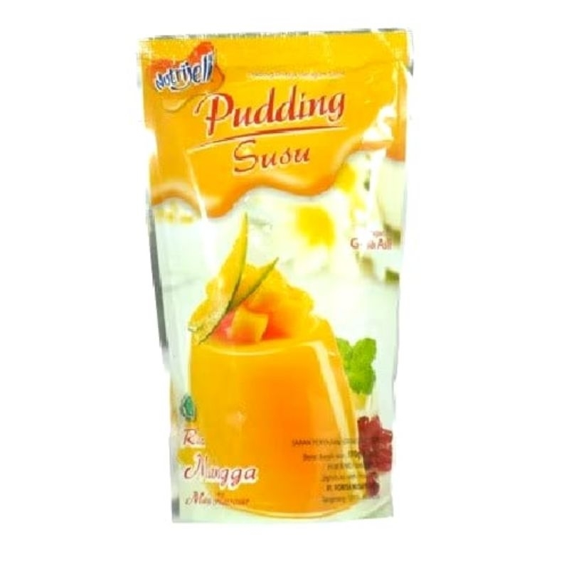 

Bubuk pudding susu nutrijell manggo 145 gram