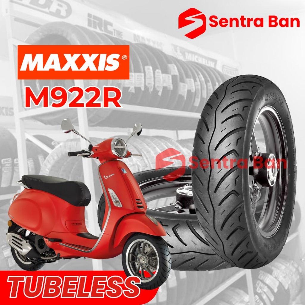 Ban Luar Maxxis M922R 110/90-12 Scoopy Vespa Freego