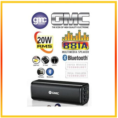 Speaker Bluetooth Portable GMC 881A Mini suara super bass