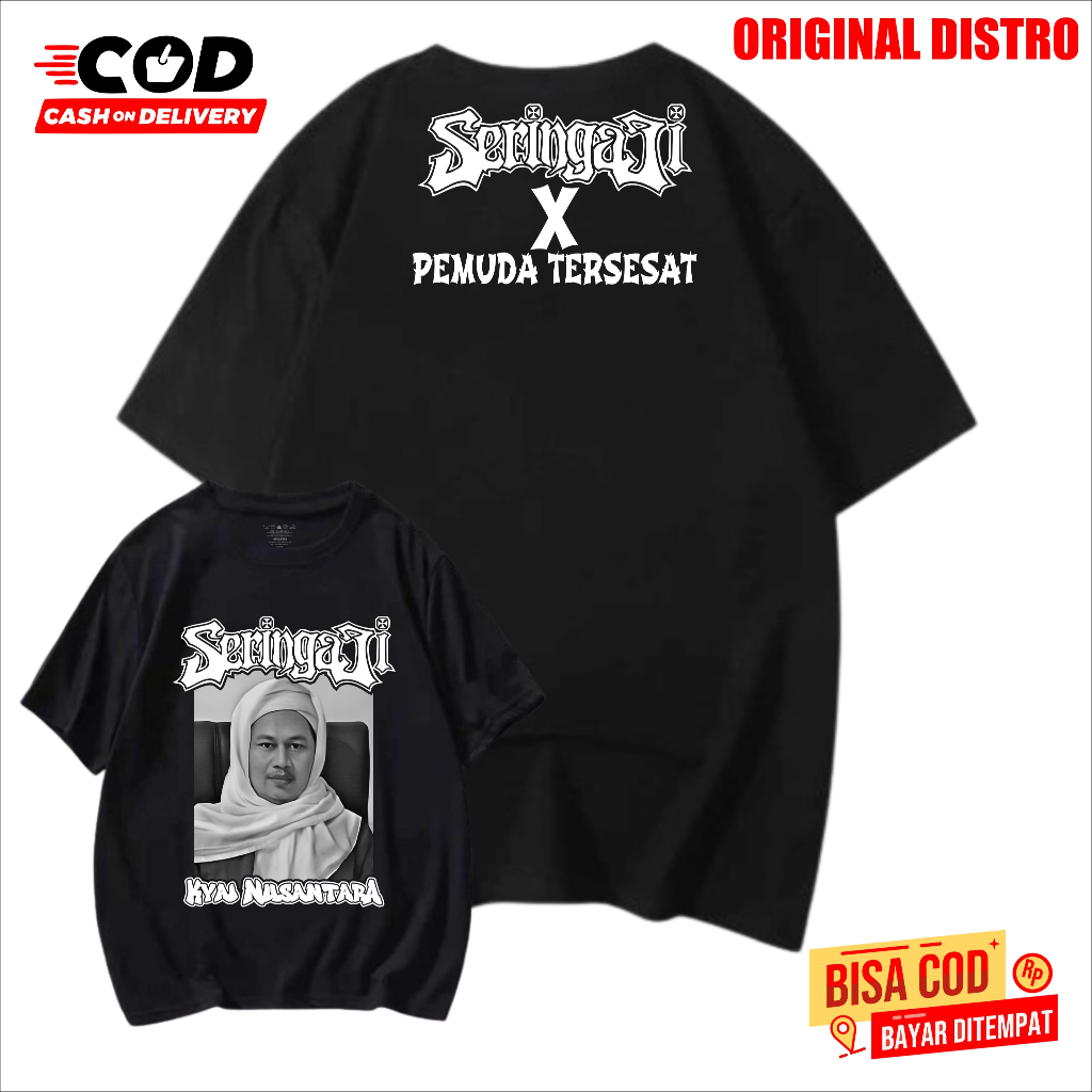 KAOS KYAI NUSANTARA SERINGAJI KYAI IMADUDIN/ GUS BAHA/KYAI ASAD/ KYAI HASBULLAH DISTRO NU KYAI NUSAN