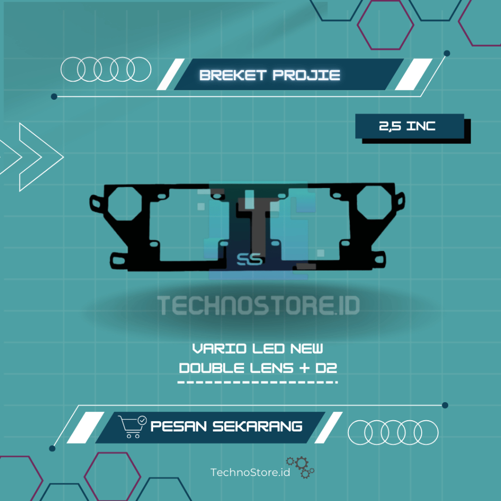 BRECKET BRACKET DUDUKAN LAMPU PROJIE BILED HID 2.5 DAN 3 INCH All Motor AES TURBO UPS VAHID WST EXPE