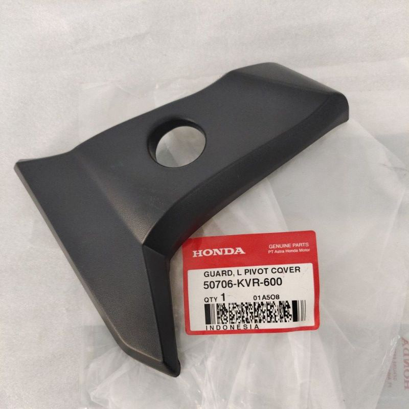 Cover Tutup Dudukan Foot Step Kiri Revo 100  | 50706KVR600 100% ORI AHM
