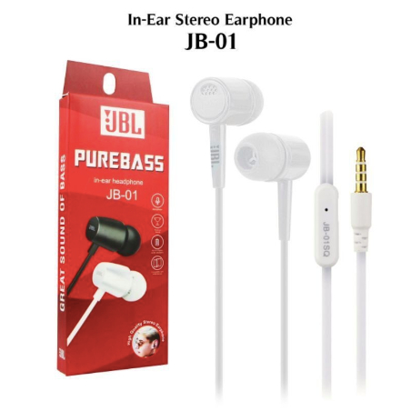 ❤LOLA❤ HEADSET JBL PUREBASS | Headset JBL JB-01 Super Bass Handsfree JBL PureBass Original 100% Earp