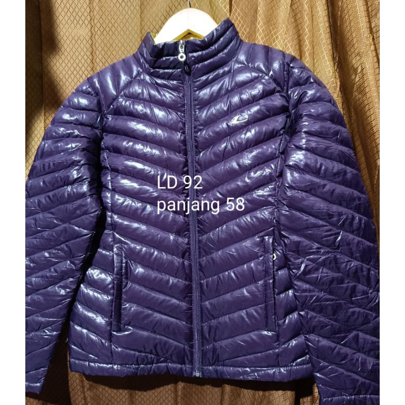 jaket bulu angsa ultra light jaket bulang waterproof jaket bulang ungu jaket winter bulang waterproo