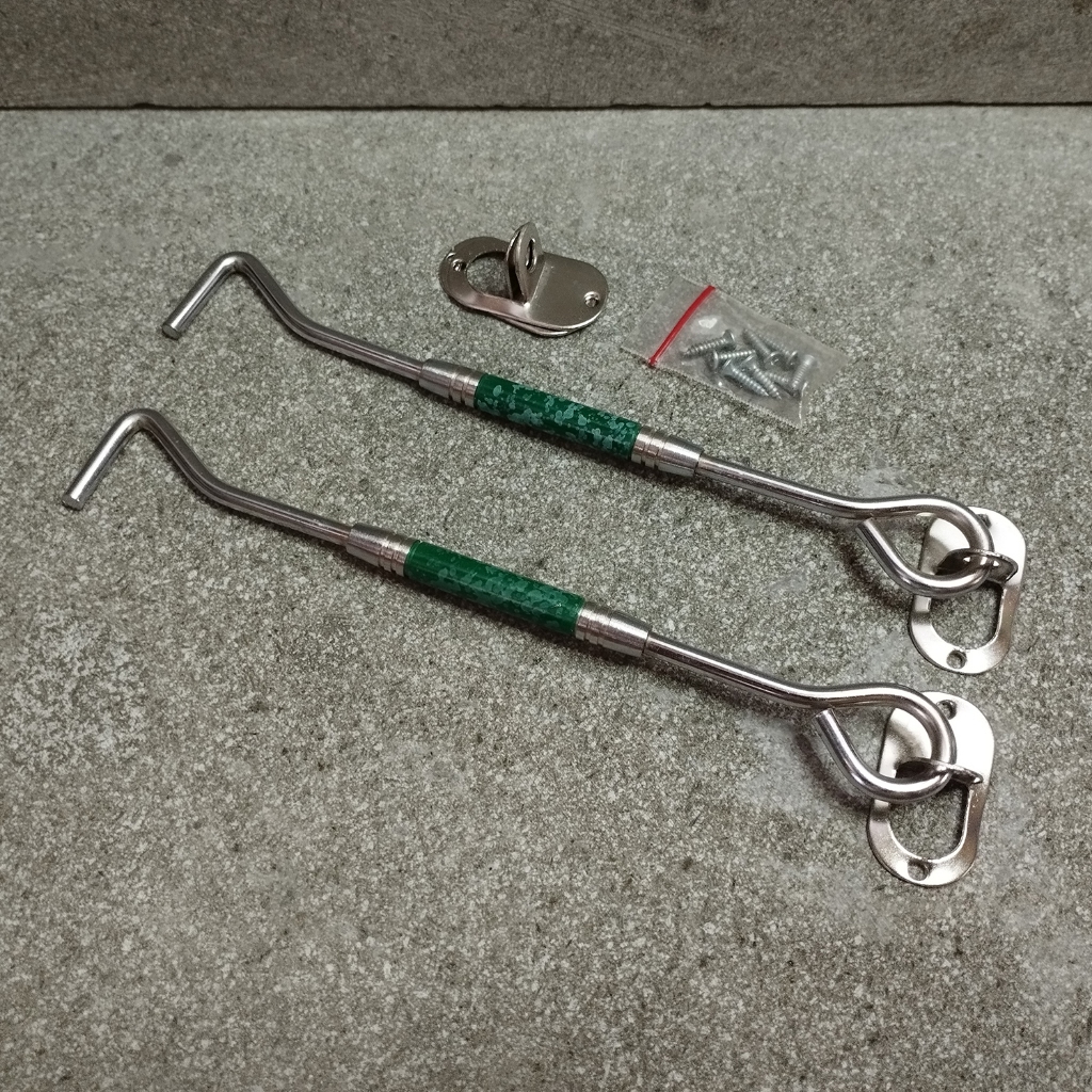 Cantolan Jendela Kotak Segi Empat Chrome 8" Hak Angin JMJ