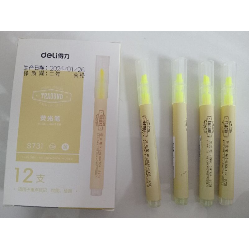 

STABILLO DELI HIGHLIGTHER S 731-YELLOW (pcs)