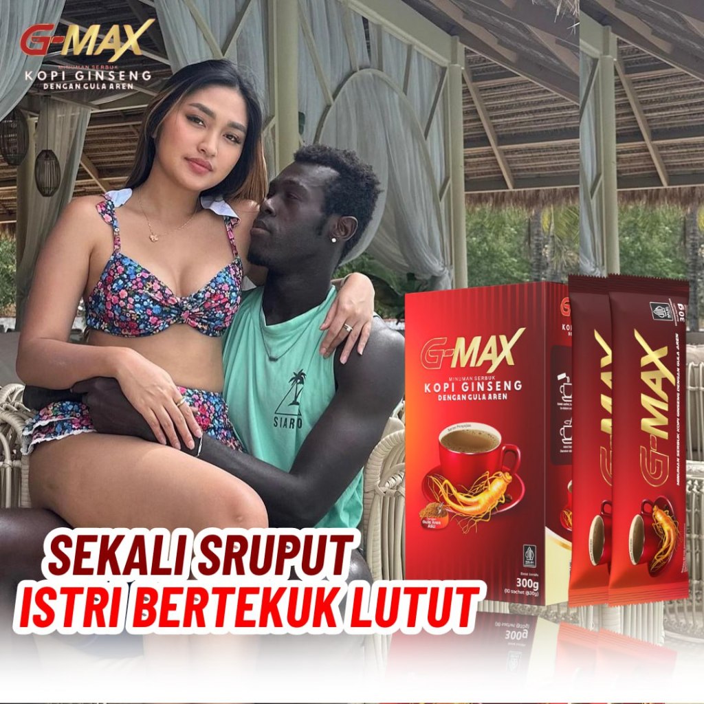 

KOPI G-MAX Minuman Penambah Stamina Pria Dewasa Original 100% Kuat Tahan Lama Bersama Pasangan