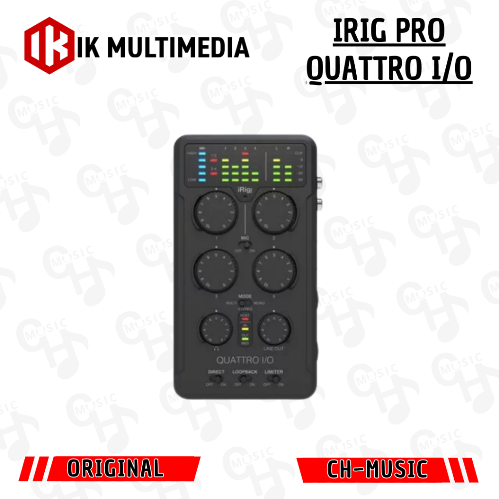 IK Multimedia iRig Pro Quattro I/O Original