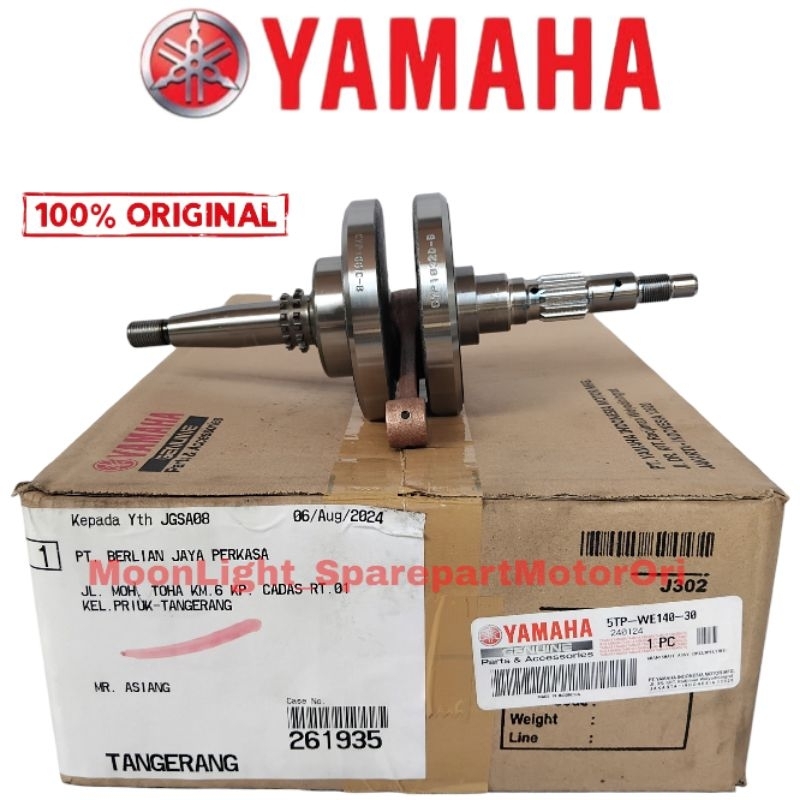 CRANKSHAFT KRUK KREK AS 5TP JUPITER Z LAMA BURHAN ORIGINAL ORI ASLI YAMAHA YGP 5TP-WE140-30