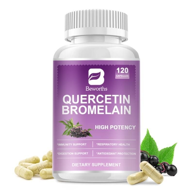 Beworths quercetin Bromelain 120 capsules
