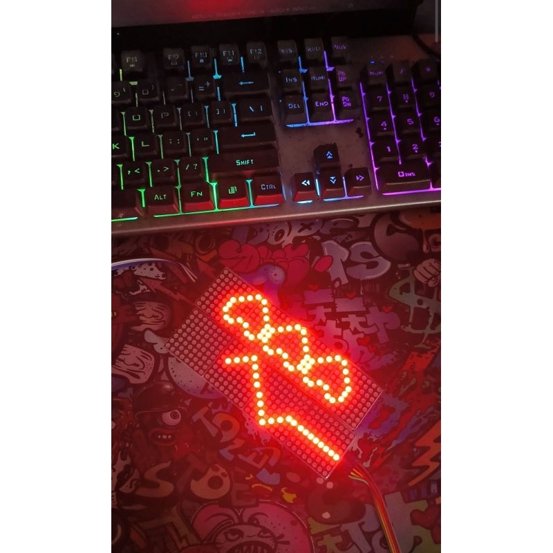 STOPLAMP MOTOR MODUL DAN LAMPU RUNNING TEXT 41 ANIMASI UNTUK SEMUA JENIS MOTOR UNIVERSAL