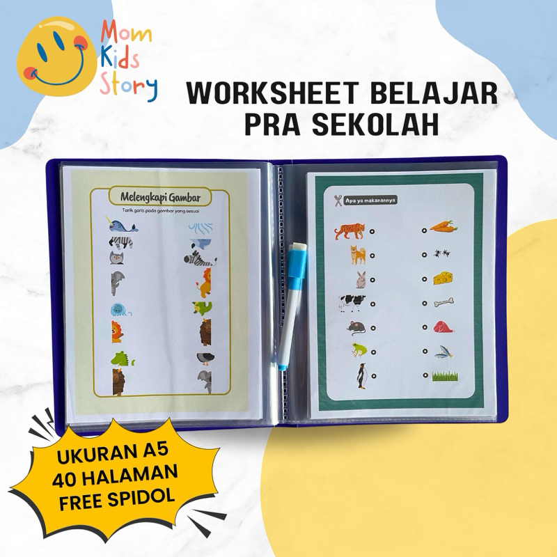 

Buku Belajar Worksheet Anak Untuk Anak Pra Sekolah