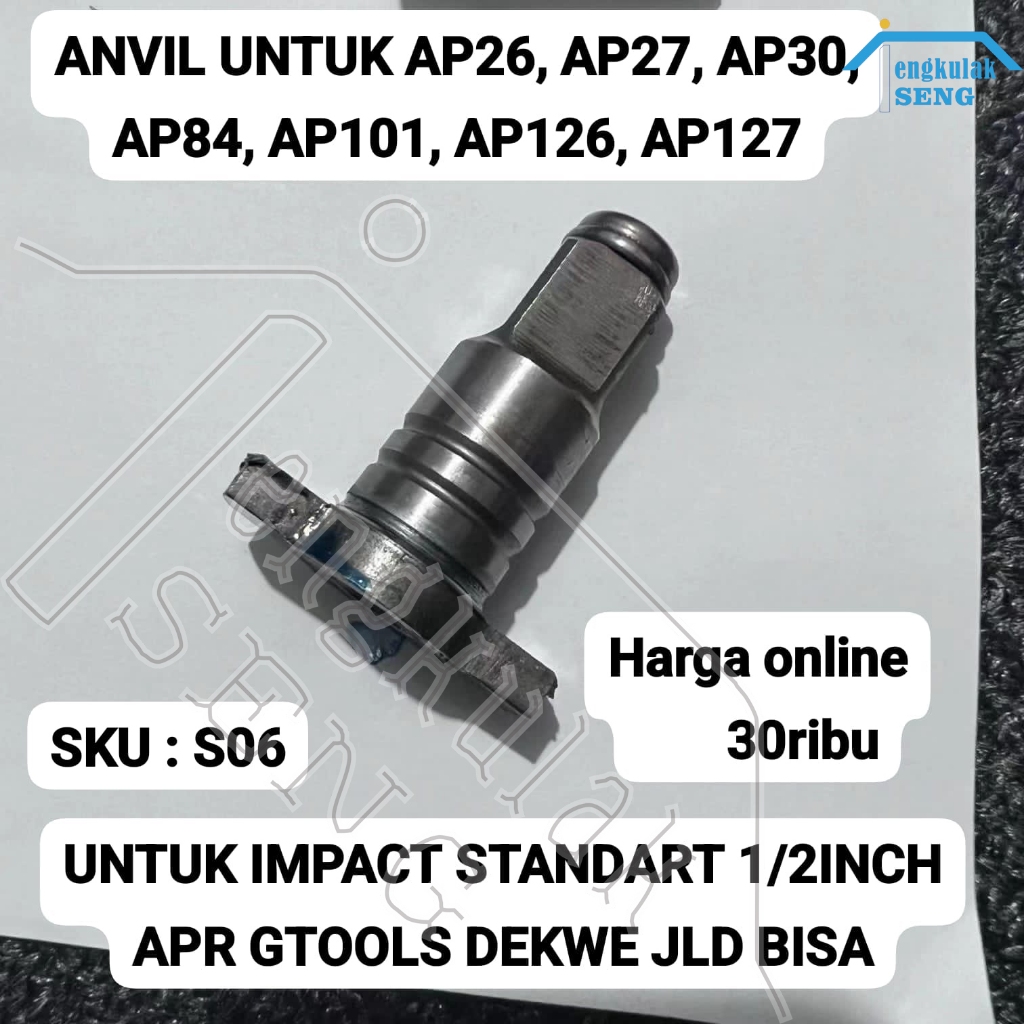 APR JAPAN S06 Anvil Impact Wrench Standart Ujung Kepala Spare Part