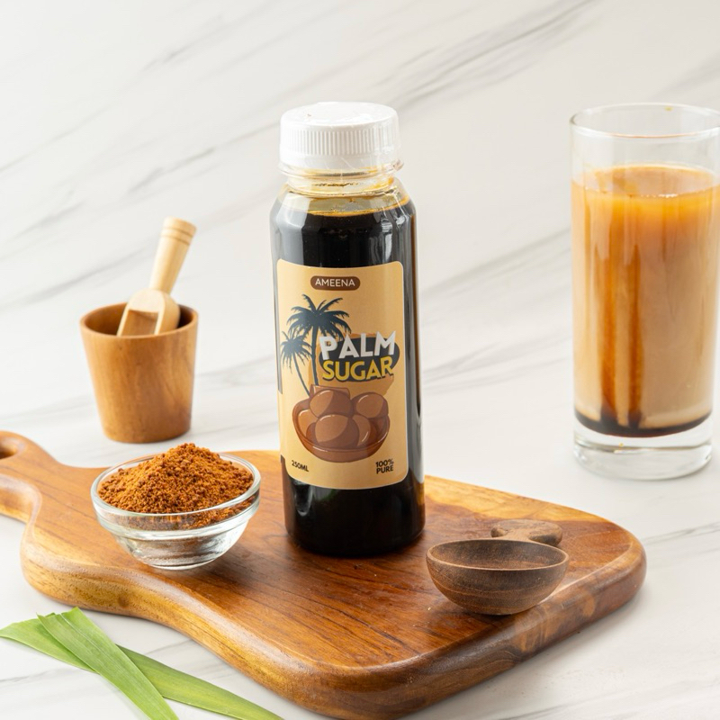 

[ BOTOL ] Gula Semut Aren Cair 250ml | Ameena Premium Quality