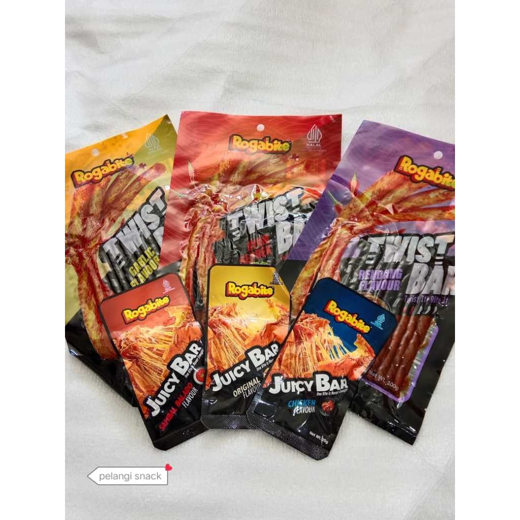 

Juicy Bar & Twist Bar Snack Camilan High Protein Spicy Tofu Original Snack [Halal]