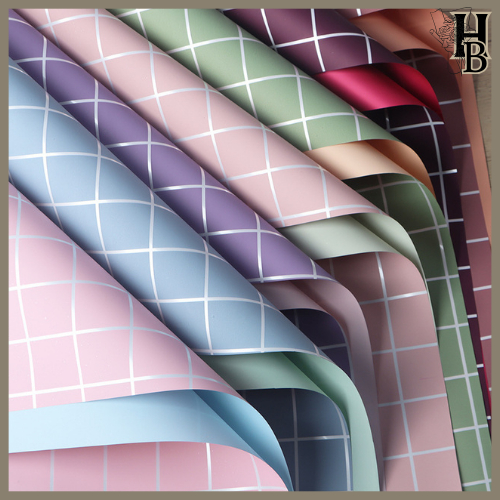 

20 LEMBAR Kertas Bunga Flower Wrapping Paper Kotak Kertas Buket Bunga Square Cellophane Florist 6084