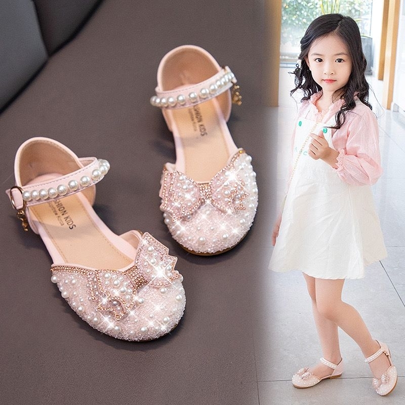 SEPATU PESTA ANAK PEREMPUAN / PARTY SHOES GIRL / SEPATU ANAK PEREMPUAN / SEPATU PESTA FLAT ANAK PERE