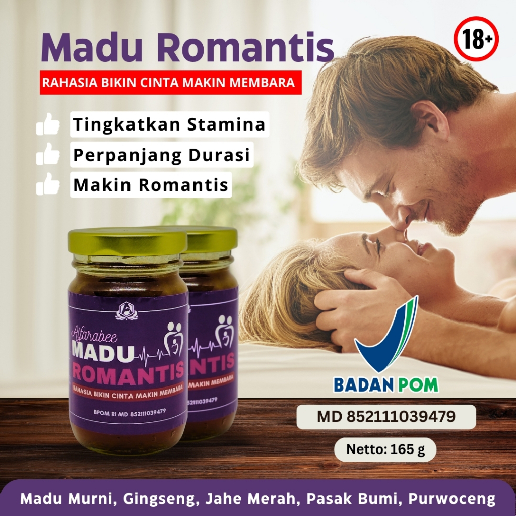 

Madu Romantis - 2 Botol - Rahasia Bikin Cinta Makin Membara