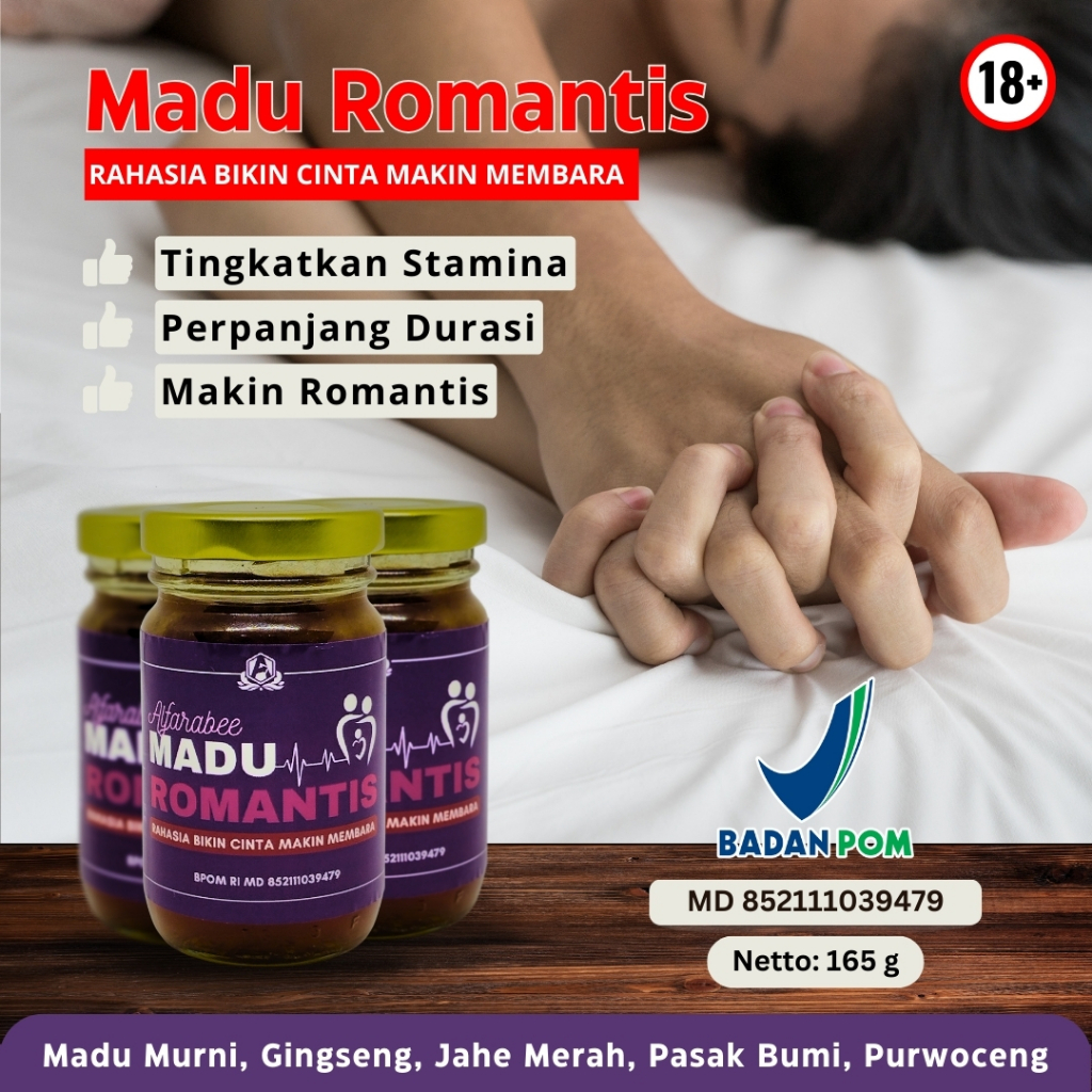 

Madu Romantis - 3 Botol - Rahasia Bikin Cinta Makin Membara